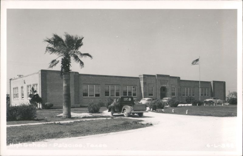 High School Building, Palacios, TX Texas