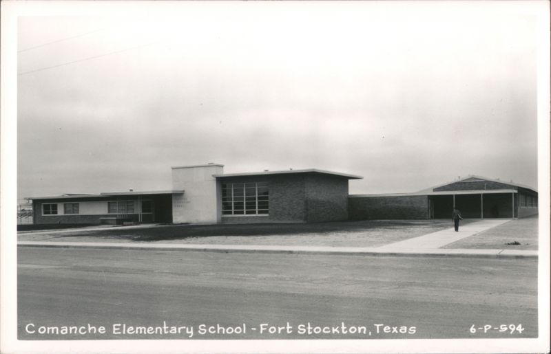 Comanche Elementary School Fort Stockton Texas