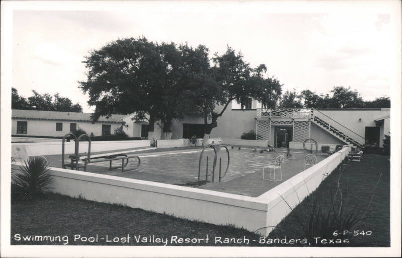 Swimming Pool - Lost Valley Resort Ranch Bandera Texas