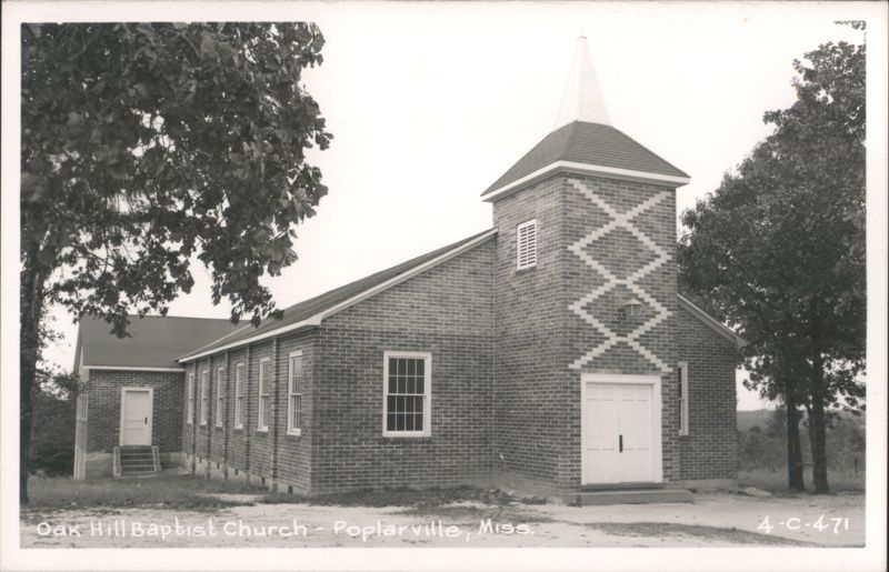 Oak Hill Baptist Church Poplarville Mississippi