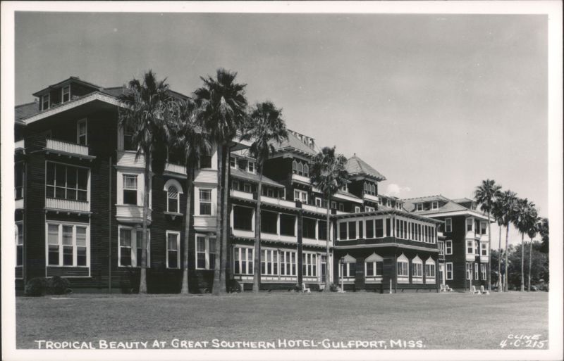 Tropical Beauty at Great Southern Hotel Gulfport Mississippi