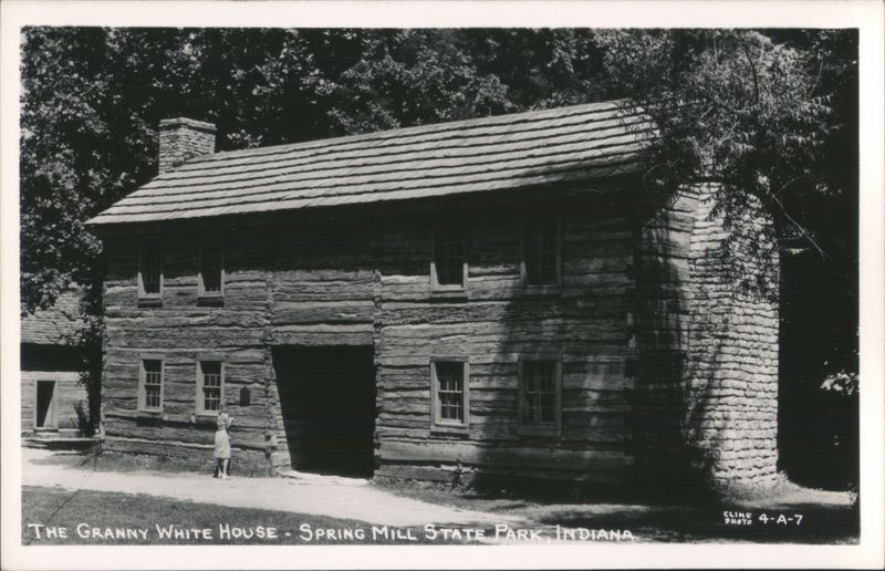 The Granny White House, Spring Mill State Park Mitchell Indiana