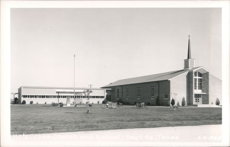 Holy Cross Church and School Bay City Texas