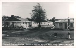 Taylor's Fishing Lodge on Kentucky Lake Postcard