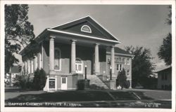 Baptist Church, Attalla, Alabama Postcard
