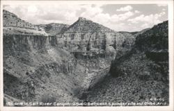 Salt River Canyon on U.S. 60 Between Springerville and Globe Postcard