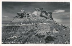 Erosions, Petrified Forest National Monument Postcard