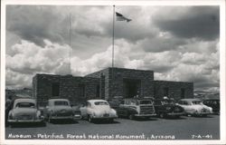 Museum - Petrified Forest National Monument Postcard