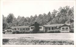 Alpine Tourist Court - Highway 19-129, East of Murphy Postcard