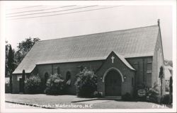 Sacred Heart Catholic Church, Wadesboro, NC Postcard