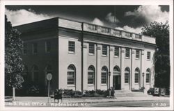 U.S. Post Office Building, Wadesboro, NC Postcard