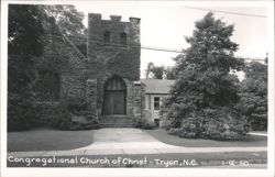 Congregational Church of Christ, Tryon Postcard