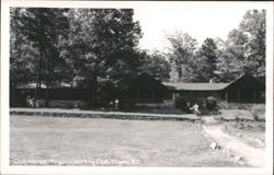 Club House, Tryon Country Club Postcard