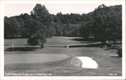 Golf Course, Country Club Postcard
