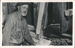 Finished Cornmeal at Robinson's Mill, Dillsboro, North Carolina Postcard