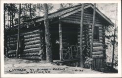 Cottage at Sunset Farms Postcard