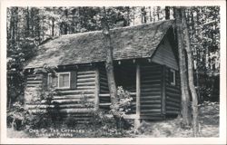 One of the Cottages, Sunset Farms Postcard