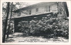 Main Building, Sunset Farms Postcard