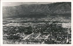 Air View Looking East, Alamogordo Postcard