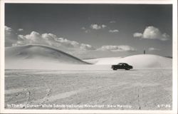 In The Big Dunes - White Sands National Monument Postcard