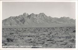 Organ Mountains Landscape View Postcard