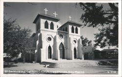St. Genevieve's Catholic Church Postcard