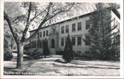 Foster Hall, New Mexico A and M College Postcard