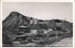Quicksilver Mine at Study Butte Postcard