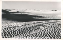 Road Through The White Sands National Monument Postcard