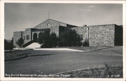 Big Bend Memorial Museum Postcard