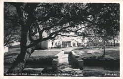 Walk and Bath House - Balmorhea State Park Postcard