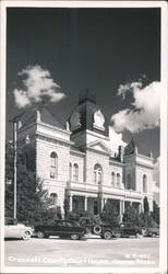 Crockett County Court House Postcard