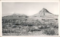 Sugar Loaf and Mitre Peak in The Davis Mountains Postcard