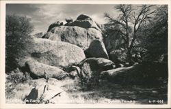 Rockpile Park on the Scenic Loop - Near Fort Davis, Texas Postcard