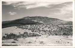 McDonald Observatory On Mt. Locke - Elev. 6791 Ft. - Davis Mountains Postcard