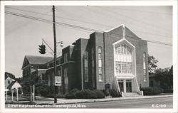 First Baptist Church, Pascagoula Postcard