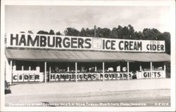 Dougherty's Hi Way Counter - Hamburgers, Ice Cream, Cold Cider Stand Postcard