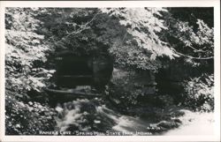 Hamers Cave - Spring Mill State Park Postcard