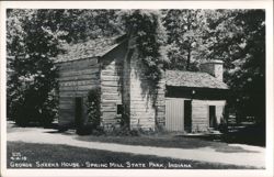 George Sheeks House - Spring Mill State Park Postcard