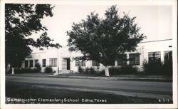 Sam Houston Elementary School Postcard