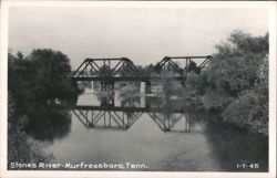Stone's River Bridge - Murfreesboro, TN Postcard
