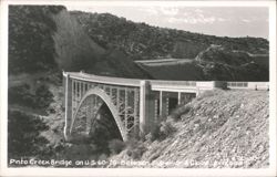 Pinto Creek Bridge on U.S. 60-70 Postcard