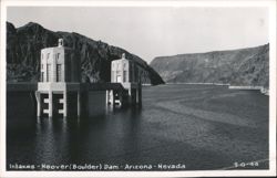 Intakes - Hoover (Boulder) Dam Postcard