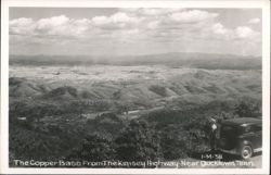 The Copper Basin From The Kimsey Highway Postcard