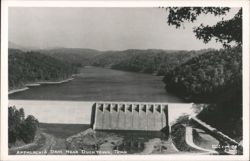 Appalachia Dam Near Ducktown Postcard