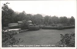Gay Valley (Mary Gwynn) Camp Postcard