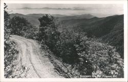 Highway on Mt. Pisgah Postcard