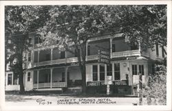 Jarrett Springs Hotel Postcard