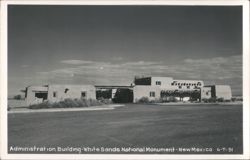 Administration Building, White Sands National Monument Postcard