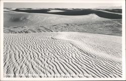 Design In Sand - White Sands National Monument Postcard